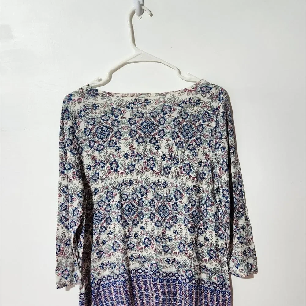 Talbots 3/4 sleeves top - Picture 2 of 4